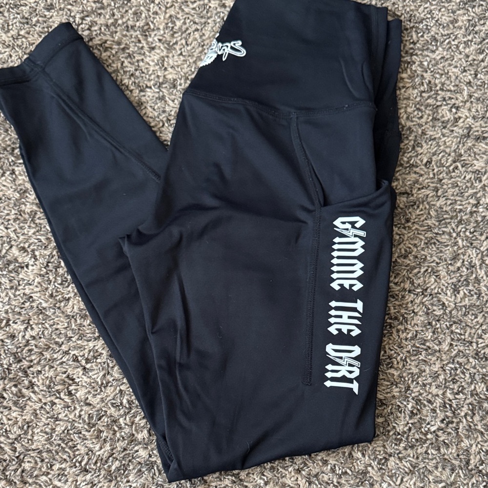Off Road Vixens -  Black Athletic Leggings